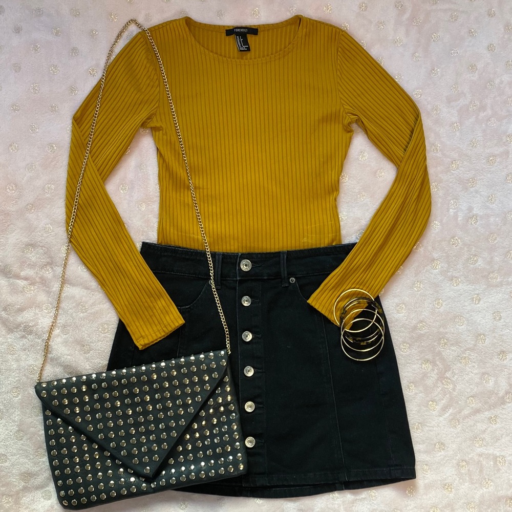 ribbed bodysuit | forever21
